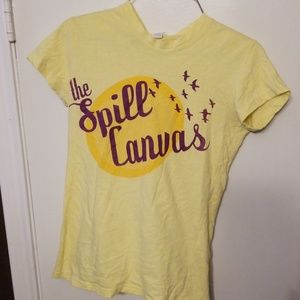 The Spill Canvas concert tee